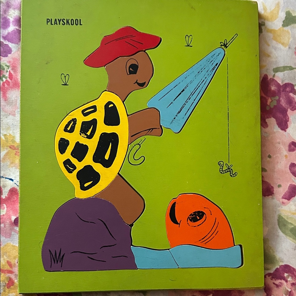 Playskool Vintage Turtle Art